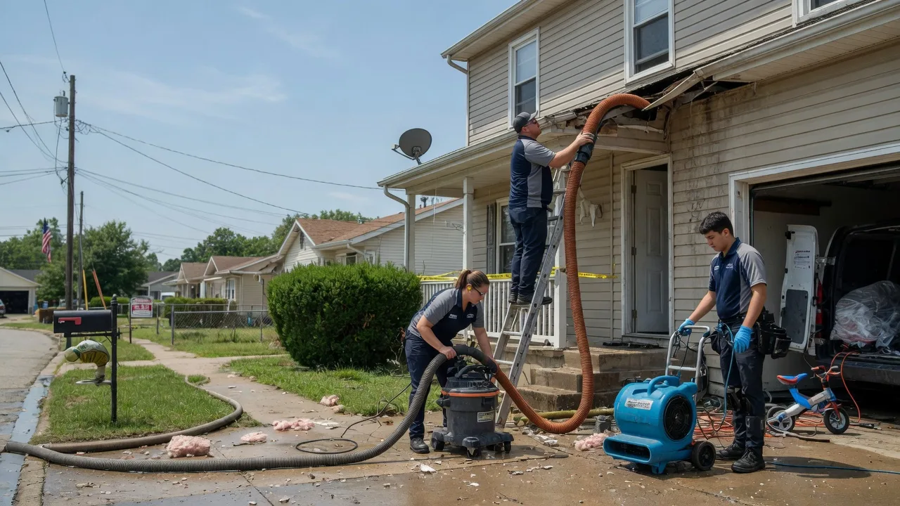 Water Damage Restoration in Thornton, TX near me